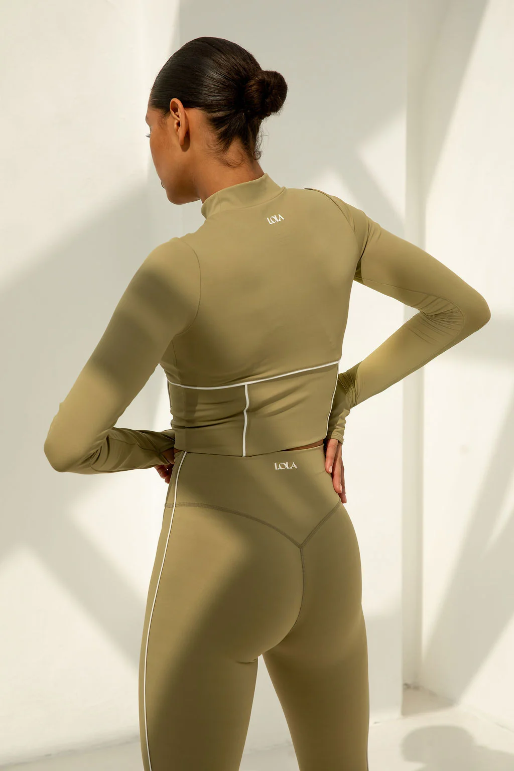 Demi Legging | Olive - Image 6
